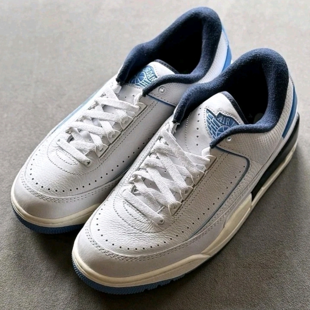 Air Jordan Retro 2 (II) Men’s  Low “UNC” Sz9.5 (Women’s Sz11) FD0383-144